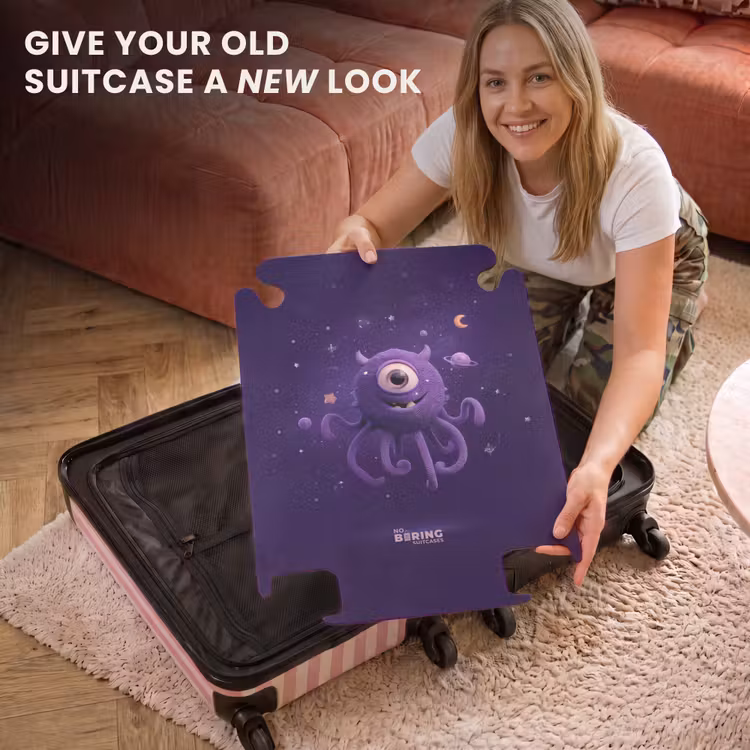 CaseSwap™ - Purple monster in the starry sky — 3