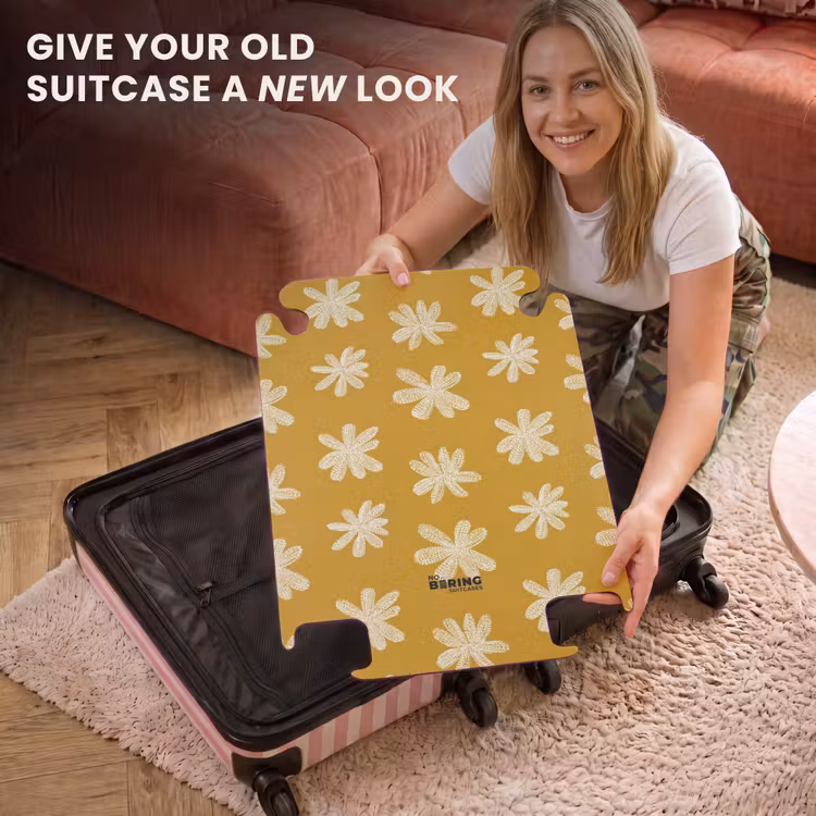 CaseSwap™ - Flower - Playful - Ochre yellow — 3