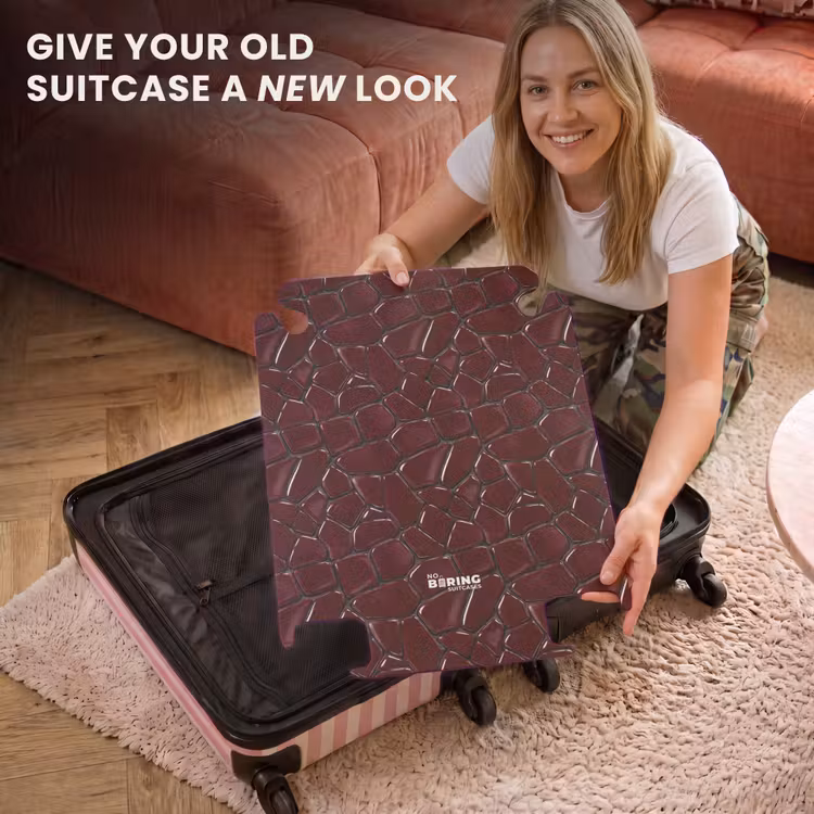 CaseSwap™ - Mosaic - Tile - Bordeaux red — 3