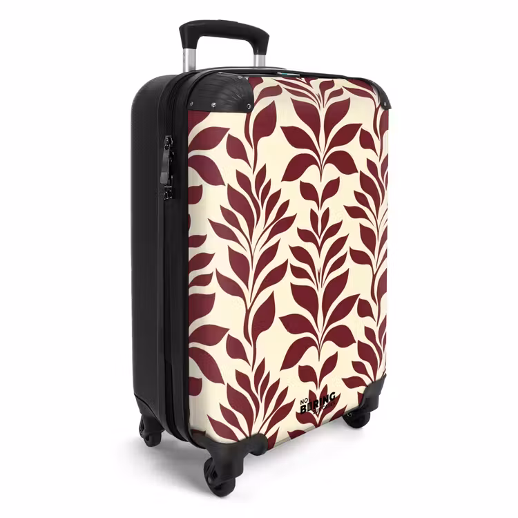 CaseSwap™ - Abstract - Leaves - Burgundy — 2