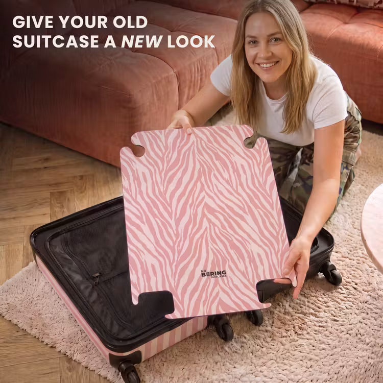 CaseSwap™ - Zebra - Print - Pink — 3