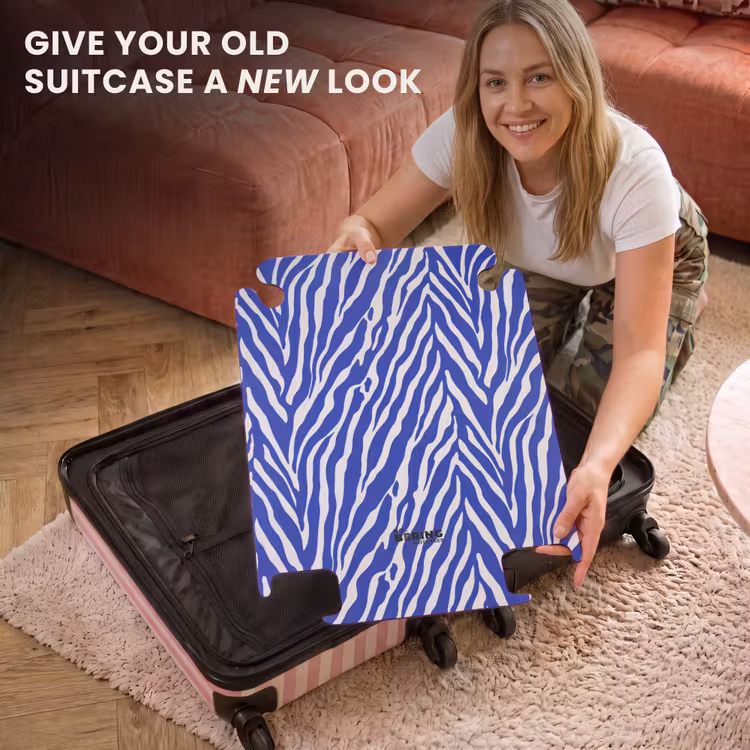 CaseSwap™ - Zebra - Pattern - Cobalt - Blue — 3