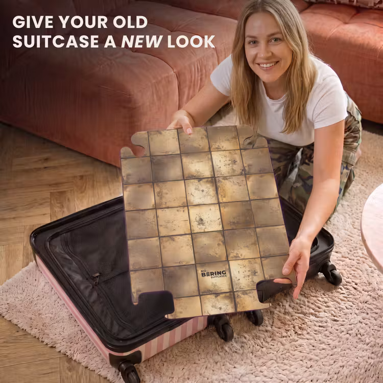 CaseSwap™ - Geometric - Tiles - Gold — 3
