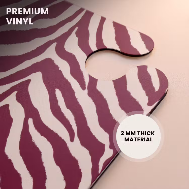 CaseSwap™ - Zebra - Motif - Bordeaux - Red — 6