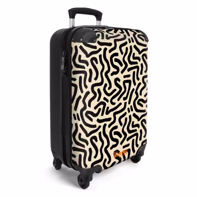 CaseSwap™ - Abstract - Lines - Black — 2