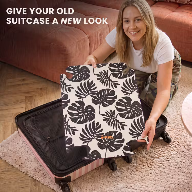 CaseSwap™ - Modern - Monstera - Black — 3