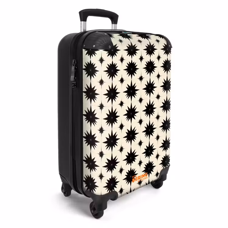CaseSwap™ - Star shapes - Geometric - Black — 2