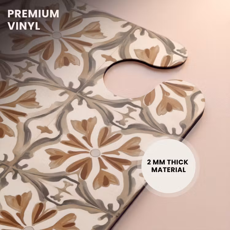 CaseSwap™ - Decorative tile - Pattern - Brown — 6