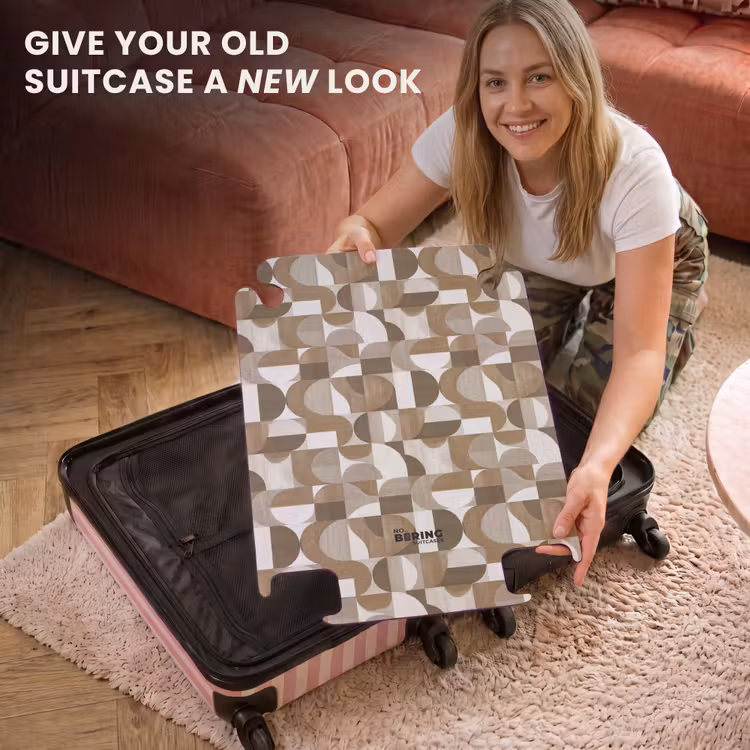 CaseSwap™ - Abstract - Retro - Brown — 3