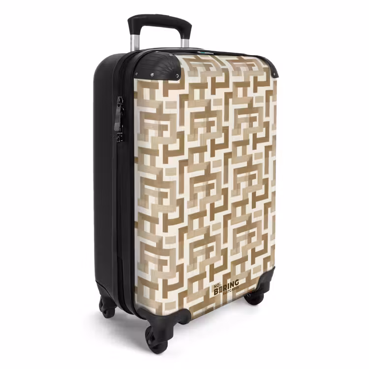 CaseSwap™ - Geometric - Retro - Brown — 2