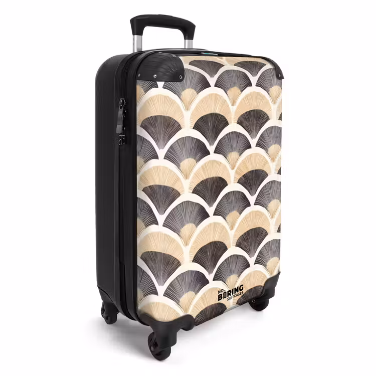 CaseSwap™ - Fan - Pattern - Black - Beige — 2