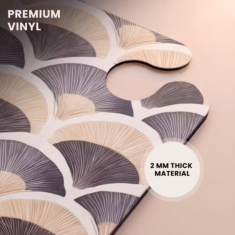 CaseSwap™ - Fan - Pattern - Black - Beige — 6
