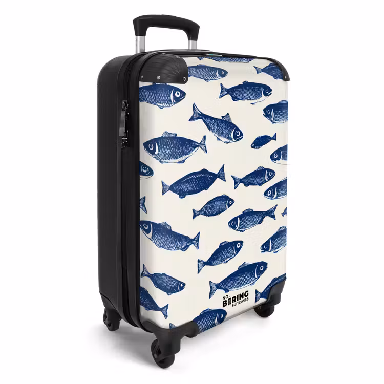 CaseSwap™ - Fish - Pattern - Blue - White — 2