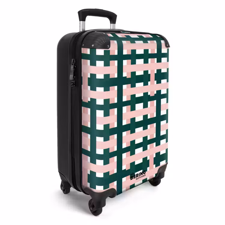 CaseSwap™ - Braid pattern - Green - Pink - Graphic — 2