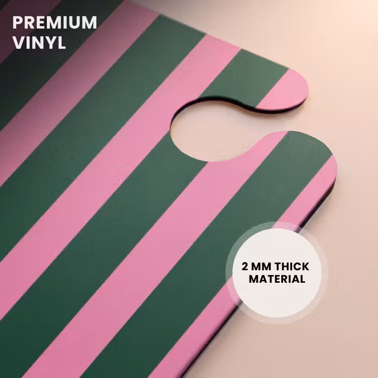 CaseSwap™ - Vertical stripes - Green - Pink — 6