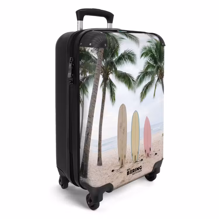 CaseSwap™ - Surfboard - Palm trees - Colorful — 2