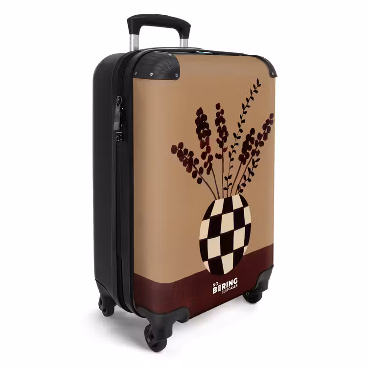 CaseSwap™ - Minimalist - Vase - Flowers - Brown — 2