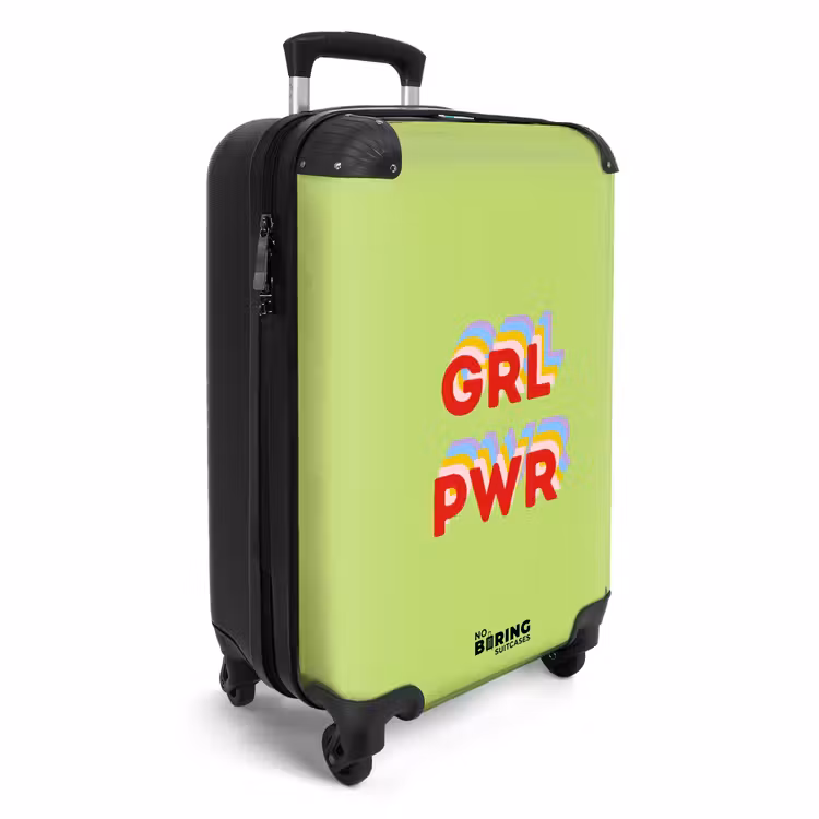 CaseSwap™ - Grl pwr - Green - Red - 3D — 2