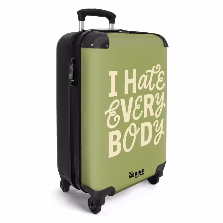 CaseSwap™ - I hate everybody - Green - Retro — 2