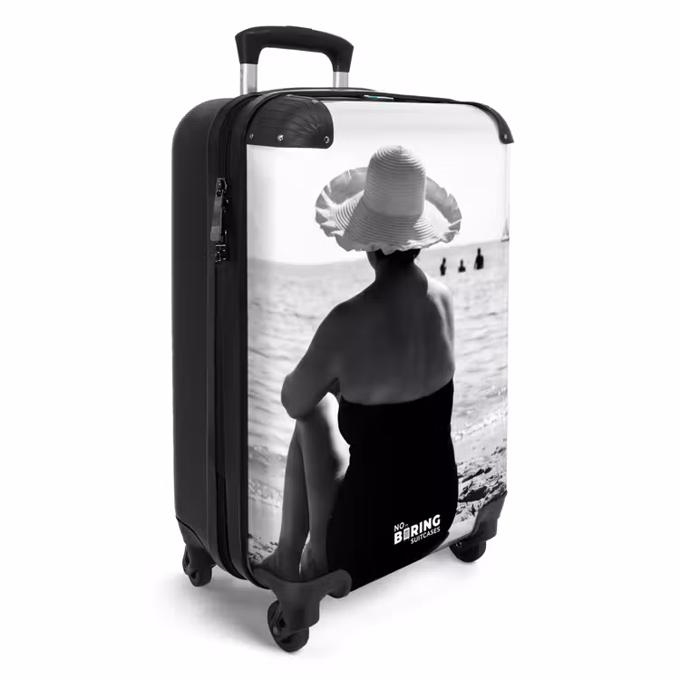 CaseSwap™ - Sun hat - Beach - Black - White — 2