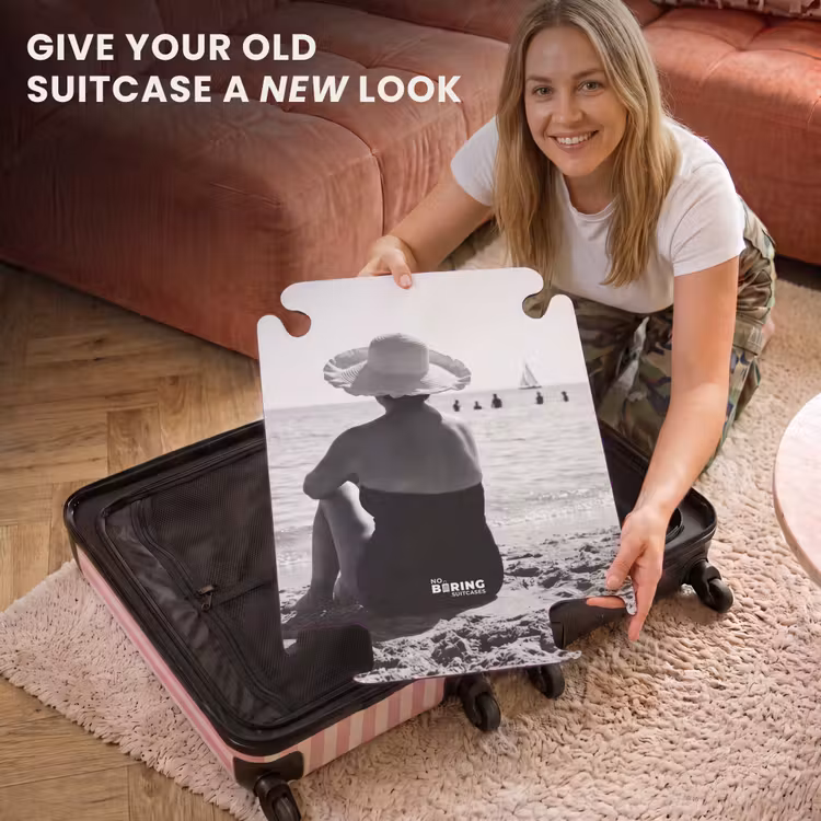 CaseSwap™ - Sun hat - Beach - Black - White — 3