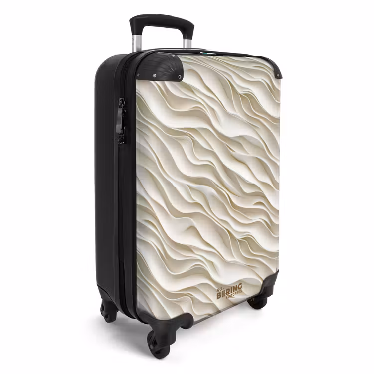 CaseSwap™ - Waves - White - Minimalist — 2