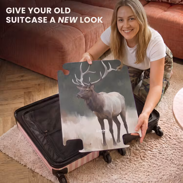 CaseSwap™ - Red Deer - Antlers - Painting - Rustic — 3
