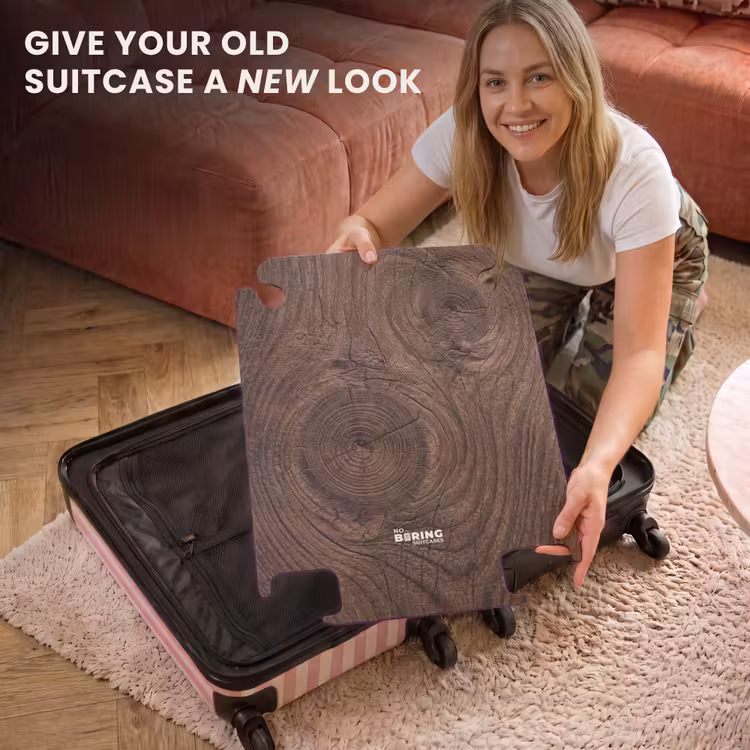 CaseSwap™ - Wood Grain - Texture - Pattern - Brown - Rustic — 3