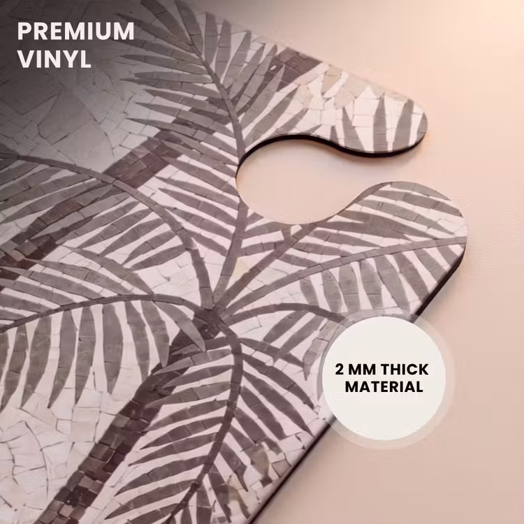CaseSwap™ - Nature - Leaves - Landscape - Mosaic - Beige — 6