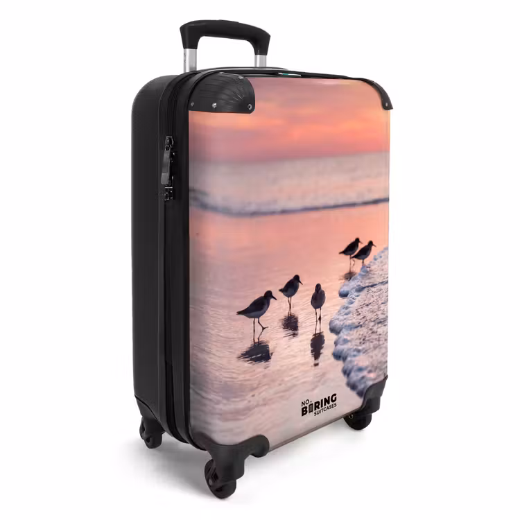 CaseSwap™ - Seagulls - Beach - Sea - Pink — 2