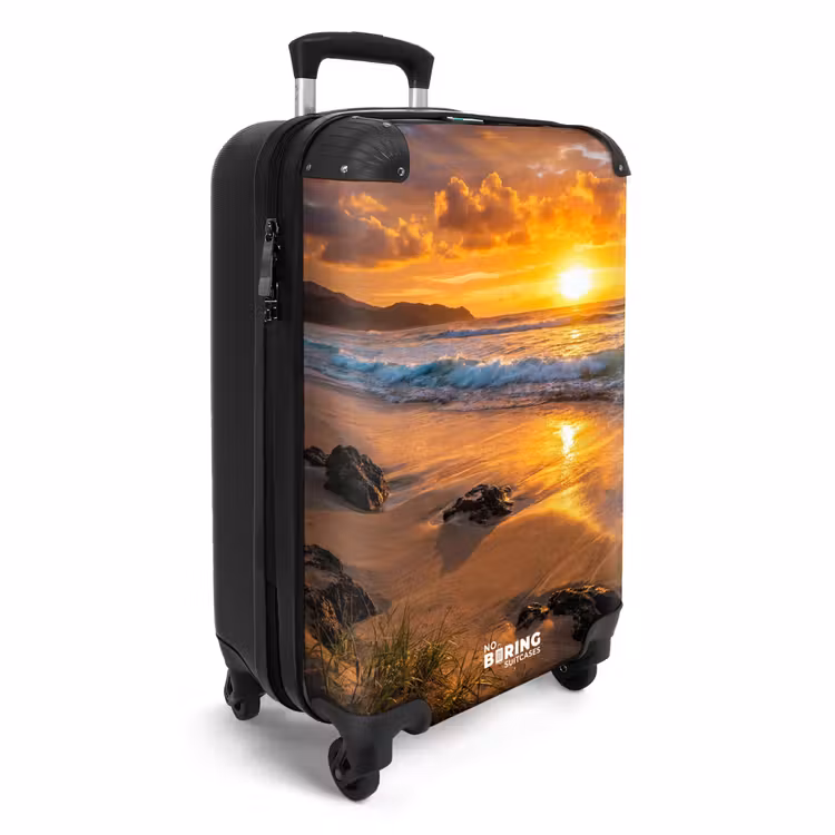 CaseSwap™ - Beach - Sunset - Waves - Nature - Orange — 2