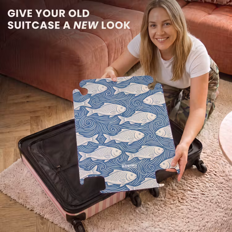 CaseSwap™ - Fish - Water - Pattern - Graphic - Blue — 3