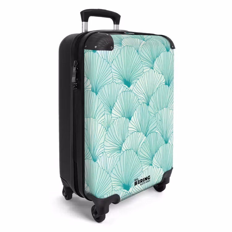 CaseSwap™ - Green - White - Ginkgo - Patterned - Textured — 2