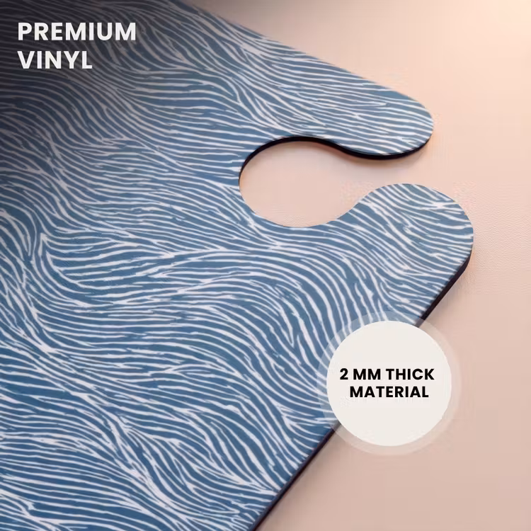 CaseSwap™ - Blue - White - Waves - Patterned - Texture — 6