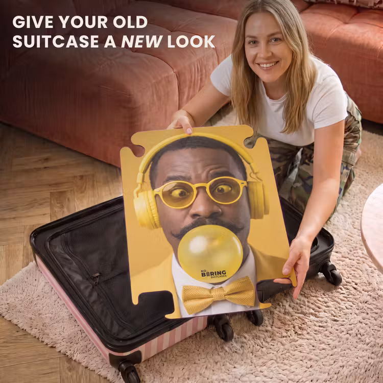 CaseSwap™ - Man - Bubblegum - Portrait - Yellow - Modern — 3