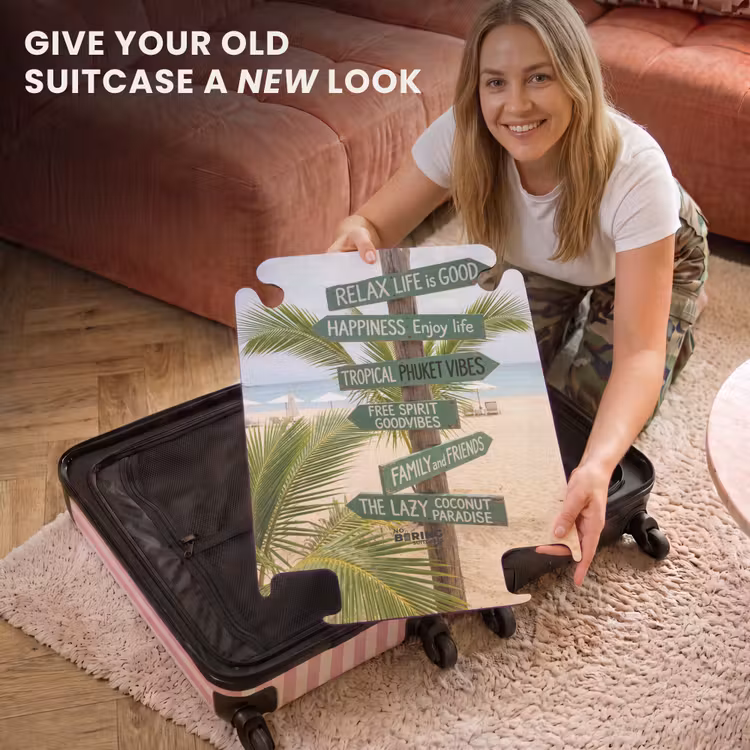 CaseSwap™ - Beach - Signpost - Palm Trees - Tropical - Green — 3