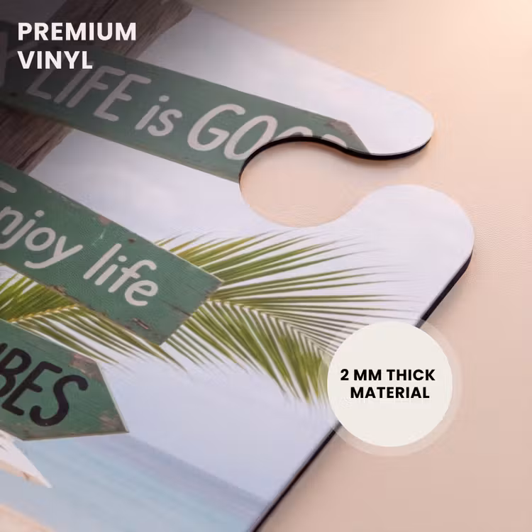 CaseSwap™ - Beach - Signpost - Palm Trees - Tropical - Green — 6