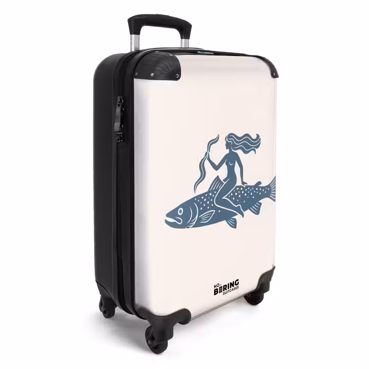 CaseSwap™ - Woman - Fish - Fantasy - Abstract - Blue — 2
