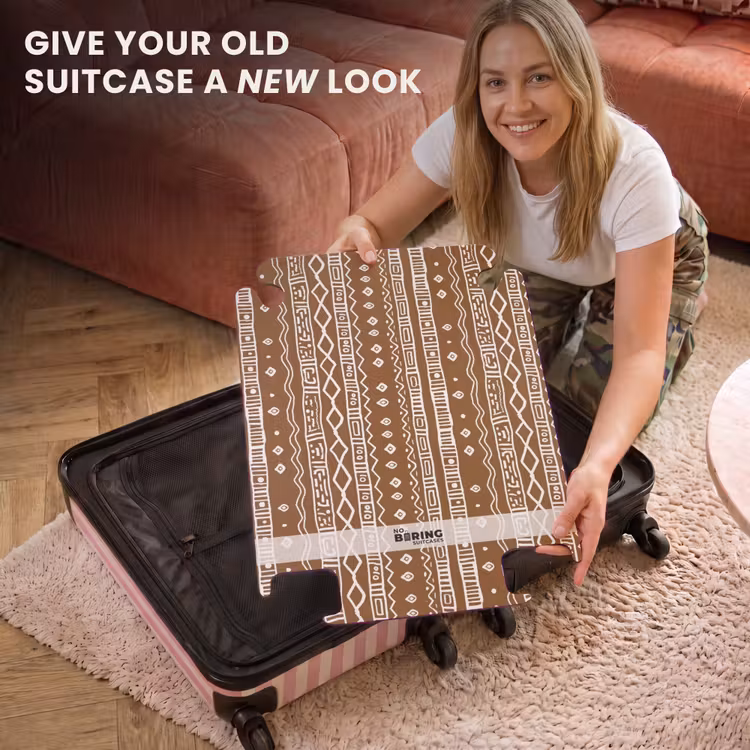 CaseSwap™ - Chocolate Brown - Ethnic - Tribal - Pattern — 3