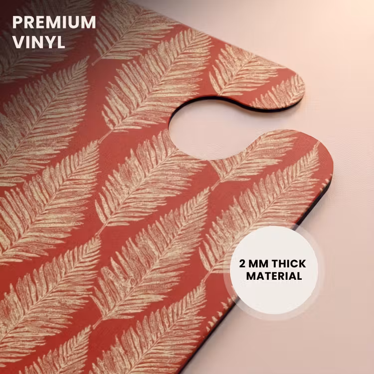CaseSwap™ - Red - Botanical - Fern - Pattern — 6