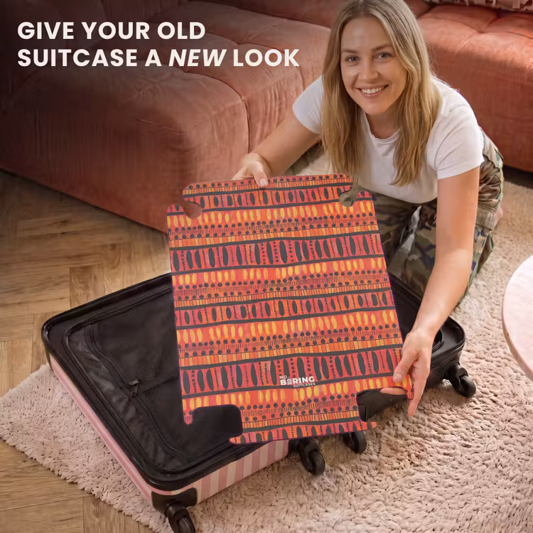 CaseSwap™ - Red - Orange - Ethnic - Expressive - Pattern — 3