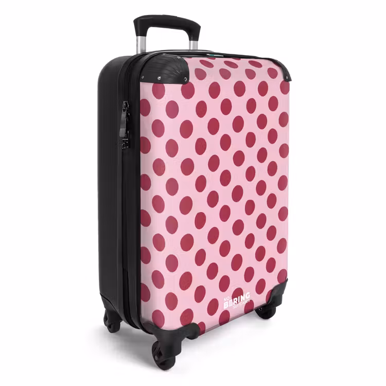 CaseSwap™ - Dots - Pattern - Bordeaux — 2