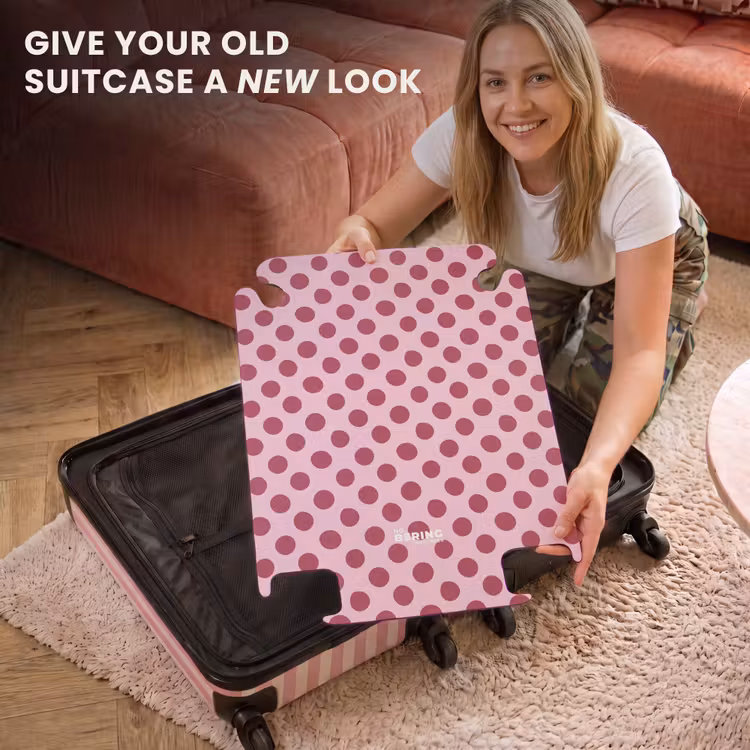 CaseSwap™ - Dots - Pattern - Bordeaux — 3