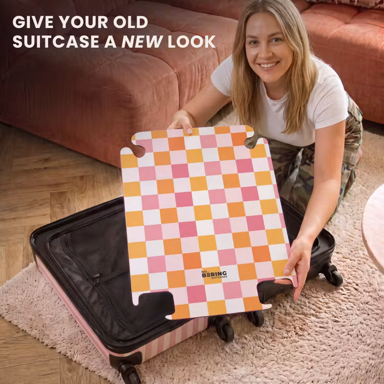 CaseSwap™ - Pattern - Square - Pink — 3