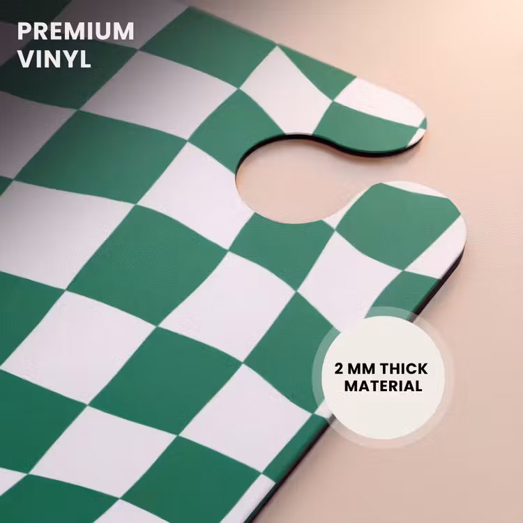 CaseSwap™ - Chessboard - Wavy - Green — 6