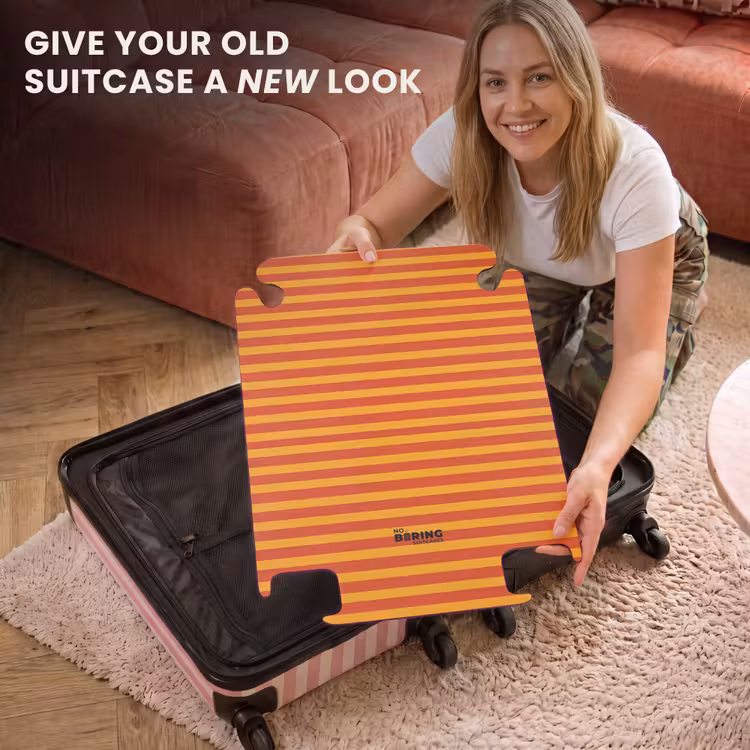 CaseSwap™ - Stripes - Pattern - Orange — 3
