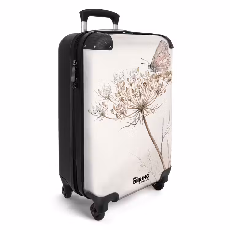 CaseSwap™ - Butterfly - Flower - Nature - Beige — 2