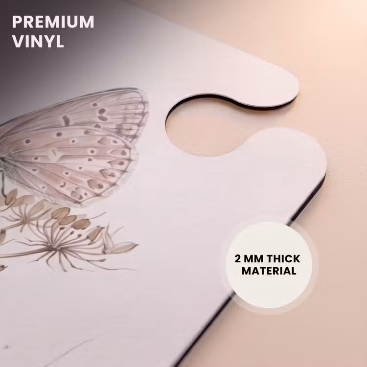 CaseSwap™ - Butterfly - Flower - Nature - Beige — 6