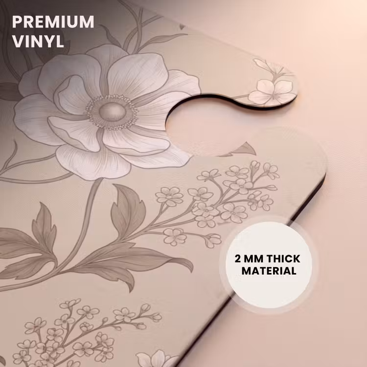 CaseSwap™ - Flowers - Pattern - Beige — 6
