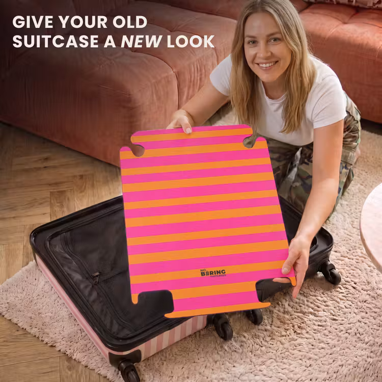 CaseSwap™ - Stripes - Horizontal - Pink — 3